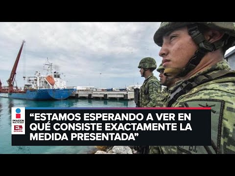 Gestión y administración de aduanas que pasarán a control de la Semar y Sedena