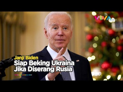 Joe Biden Jamin AS Dukung Ukraina Jika Rusia Menyerang