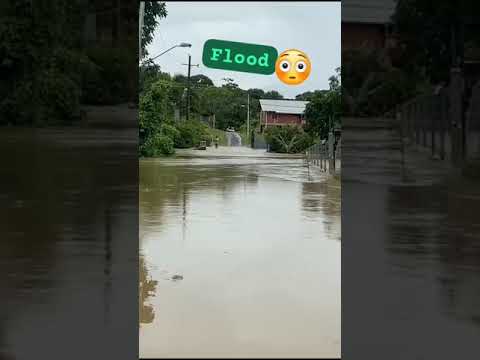 Flooding reported at Sisters Road, Hardbargain, Williamsville near the Triveni Mandir