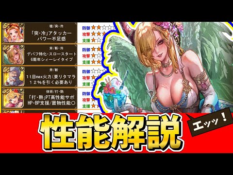 【ロマサガRS】エッッ！な水着ガチャ性能解説！　6.5周年お疲れ様です。【無課金】