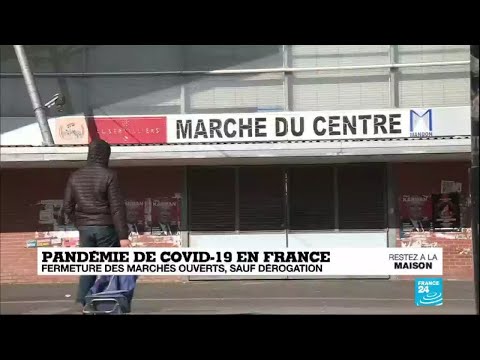 Coronavirus en France : Fermeture des marchés ouverts, sauf dérogation
