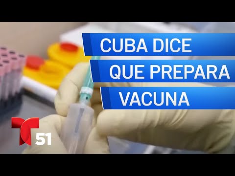 Cuba asegura que trabaja en su propia vacuna
