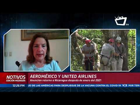 ENTREVISTA: Aeromexico y United Airlines anuncian que no regresan en enero a Nicaragua