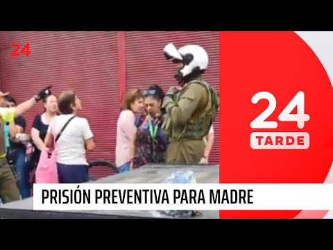 Decretan prisión preventiva para madre que abandonó a bebé en mochila en La Vega | 24 Horas TVN
