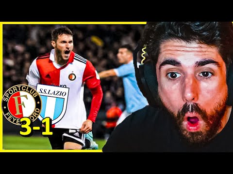 ¡¡DOBLETE!!  ASI FUE el DEBUT de SANTI GIMENEZ vs LAZIO  Champions League 2023