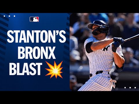 Giancarlo Stantons 417-foot GRAND SLAM!