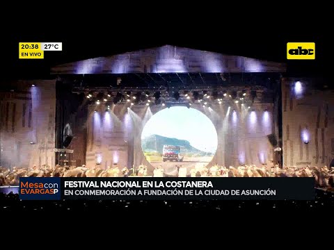 Festival Nacional en conmemoración a la fundación de Asunción