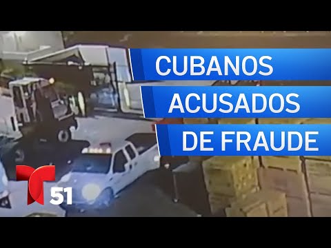 Cuatro cubanos acusados de robo y fraude organizado en Florida