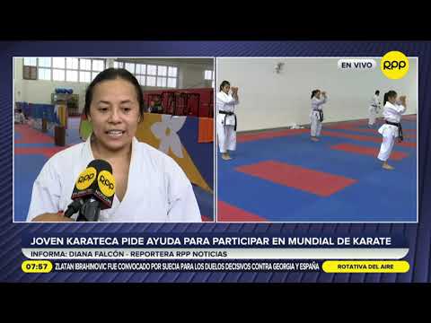 Joven karateca pide ayuda para participar en mundial de karate