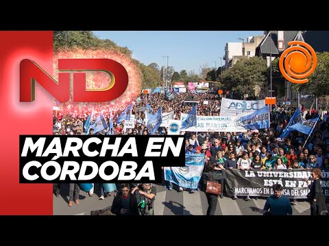 Córdoba se suma a la marcha por las universidades y Adorni habló del conflicto