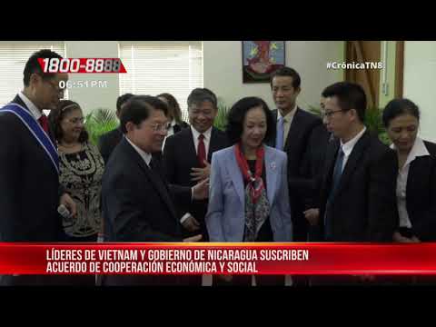 Misión de Vietnam firma importantes acuerdos con Nicaragua