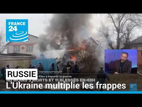 L'Ukraine multiplie les frappes en pleine élection présidentielle russe • FRANCE 24