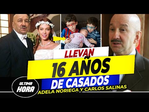 Aseguran que Adela Noriega está CASADA con Carlos Salinas de Gortari Y TIENEN VARIOS HIJOS