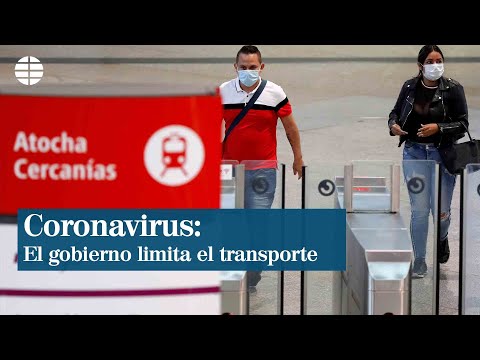 La epidemia de coronavirus limita los transportes