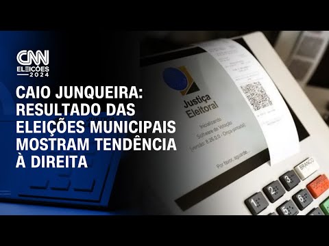 Caio Junqueira: Resultado das eleições municipais mostram tendência à direita | CNN Eleições