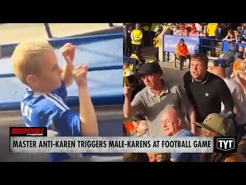 WATCH: Fuming Male-Karens Get TRIGGERED By Master Anti-Karen At Football Game #IND