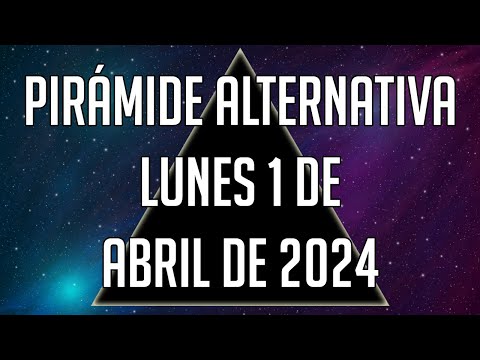 Pirámide Alternativa para el Lunes 1 de Abril de 2024 - Lotería de Panamá