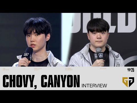 GEN Chovy, Canyon 인터뷰 | 스위스 Day7 | 2025 월드 챔피언십