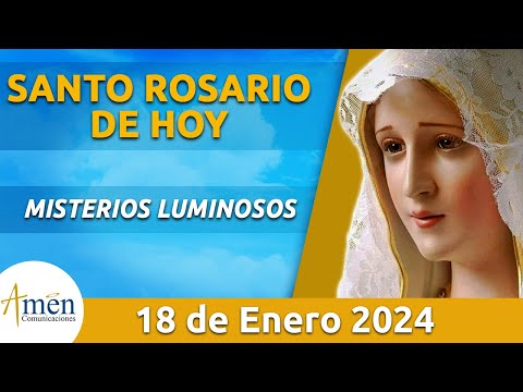 Santo Rosario de Hoy Jueves 18 Enero 2024  l Padre Carlos Yepes | Católica | Rosario | Amén