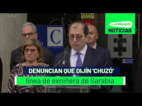 Denuncian que Dijín 'chuzó' línea de exniñera de Sarabia - Teleantioquia Noticias