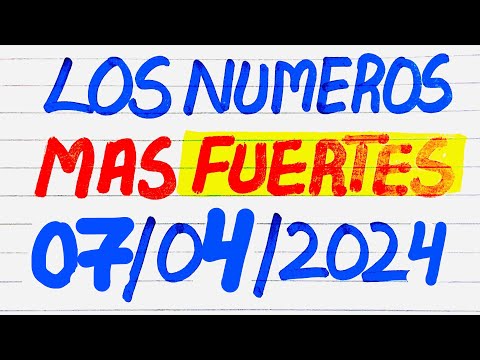 LOS NÚMEROS DE ESTE MES HOY 28 DE MARZO DE 2024