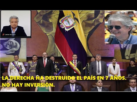 Moreno Lasso y Noboa destruyeron la inversión pública convirtiendo Ecuador en un infierno