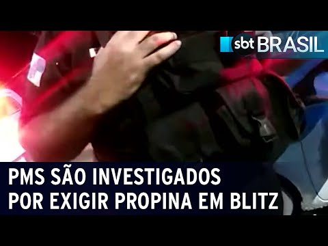 RJ: PMs são investigados por exigir propina em blitz da lei seca | SBT Brasil (29/02/24)