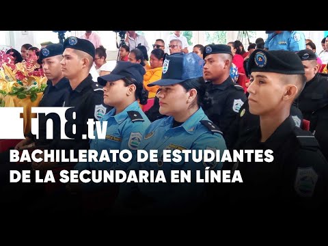 Secundaria en línea: Bachillerato efectivo para oficiales en Nicaragua