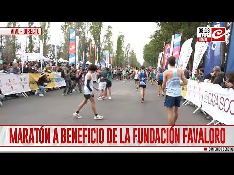 Maratón a beneficio de la fundación Favoloro