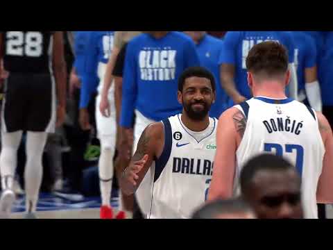 NBA: Kyrie and Luka combine for 51 in their first win! SA Spurs @ Dallas Mavericks Game Recap