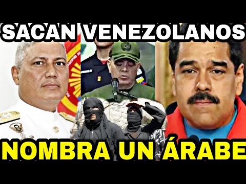 NICOLAS MADURO ORDENA ELIMINAR CIUDADANIA A VENEZOLANOS NOMBRA UN ARABA JEFE DE LA ARMADA