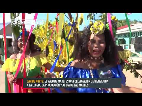 Carnaval de bienvenida al mes de la fertilidad en Bilwi - Nicaragua