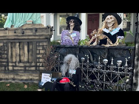 Controversial Halloween display back for the last time in West Hartford