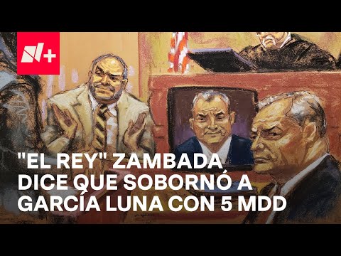 Juicio contra Genaro García Luna, día 11: El Rey Zambada revela sobornos por 5 millones de dólares