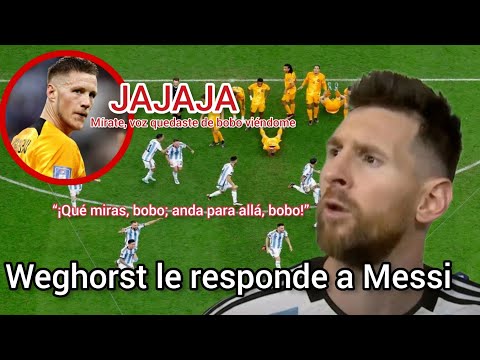 Que miras bobo Messi, Messi se enoja en entrevista, Messi Que mira bobo Mundial Qatar 2022