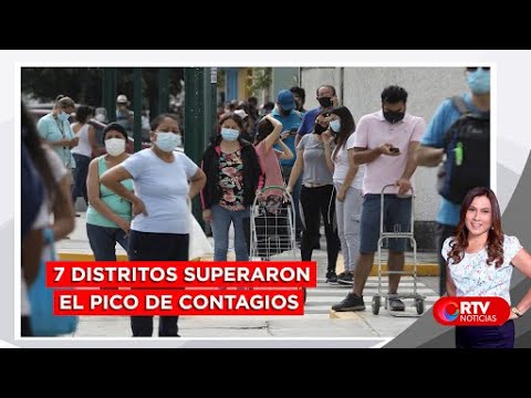 COVID-19: conoce los distritos de Lima que superaron picos de contagio - RTV Noticias