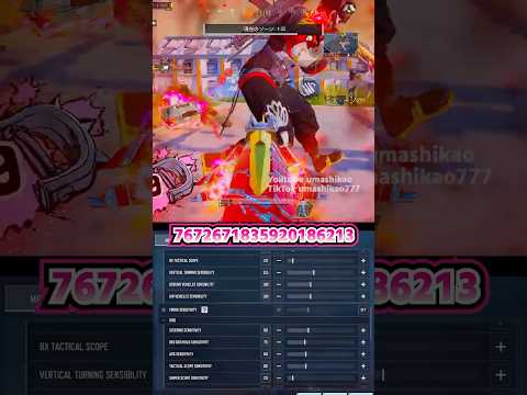 🔴ジグザグステップ ドルジャン フリックショット 魅せコンで相手を幻惑【CODモバイルバトロワ】#broken #codmobilebr