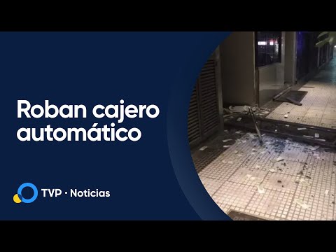 Villa Crespo: destrozaron y robaron un cajero automático