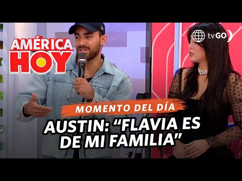 América Hoy: Austin Palao aclaró por qué no mencionó a Flavia Laos en los Premios Heat (HOY)
