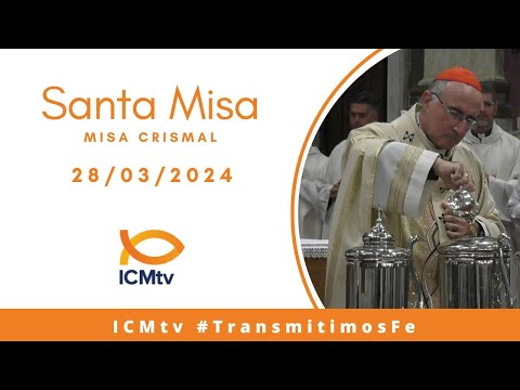 Santa Misa de hoy jueves 28 de marzo 2024 | Misa Crismal