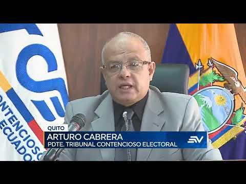 Juez Arturo Cabrera se refirió al proceso de elecciones 2021