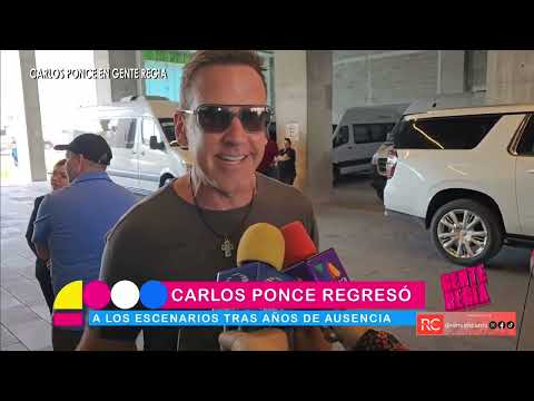 Carlos Ponce regresa como cantante