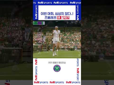이번 대회, 심상치 않다..! #2025윔블던