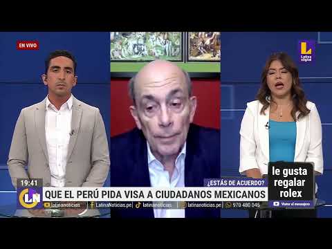 Hugo de Zela sobre el pedido de visa a mexicanos: La ideología nos ha llevado a polarizarnos