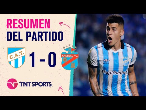 El #Decano se llevó los tres puntos ante el #Arse | #AtleticoTucuman 1-0 #Arsenal | Resumen