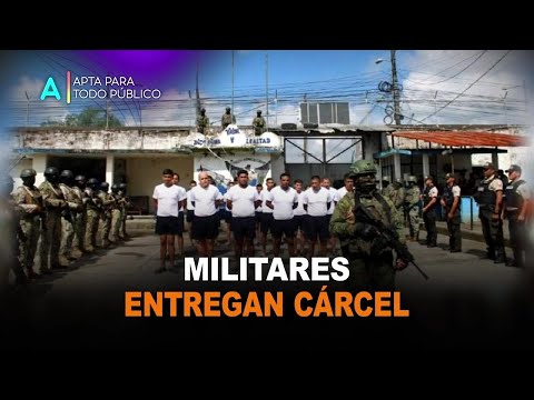 Fuerzas Armadas entregaron el control de la cárcel de Quevedo al SNAI