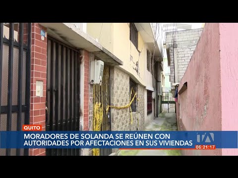 Vecinos de Solanda se reunieron con autoridades del Metro de Quito en busca de soluciones