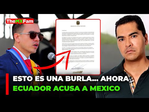 VAYA CINISMO! Ecuador Acusa a México en la OEA Tras Invadir Nuestra Embajada | TheMXFam