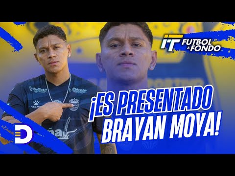 Brayan Moya es presentado oficialmente con Real España y se reporta listo para el nuevo torneo
