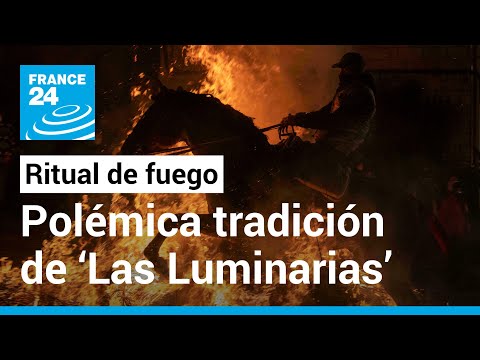 Caballos y fuego: la polémica tradición de ‘Las Luminarias’ en España • FRANCE 24 Español